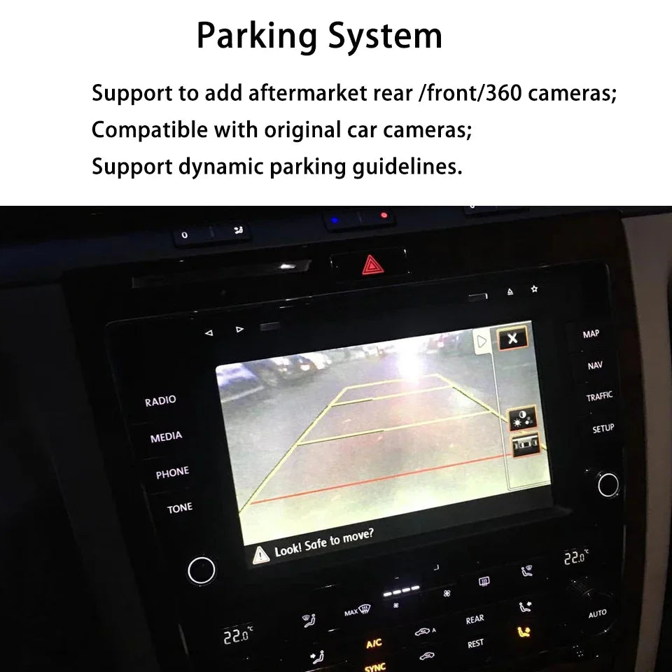Vehicle Video Interface Android Auto IOS15 iPhone CarPlay Module For VW Phaeton 2009 2010 2011 2012 2013 2014 2015 2016