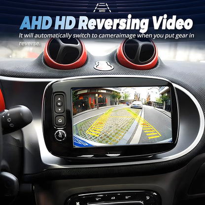 8“ Android 14 CarPlay GPS Navigation Player Head Unit For Mercedes Benz Smart 453 Fortwo Forfour 15-19 Radio Stereo Multimedia