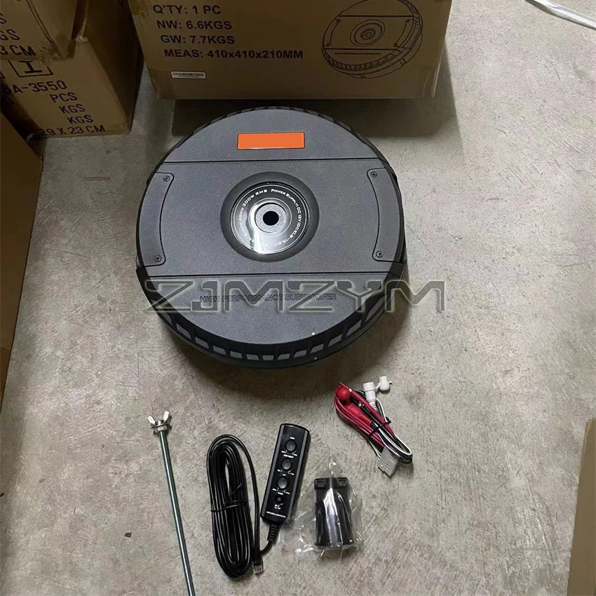 Car Audio 500W Subwoofer Para Coche 12V Car 9 Inch Powerful Subwoofer Bass Dual Speakers Active Spare Tire Subwoofer