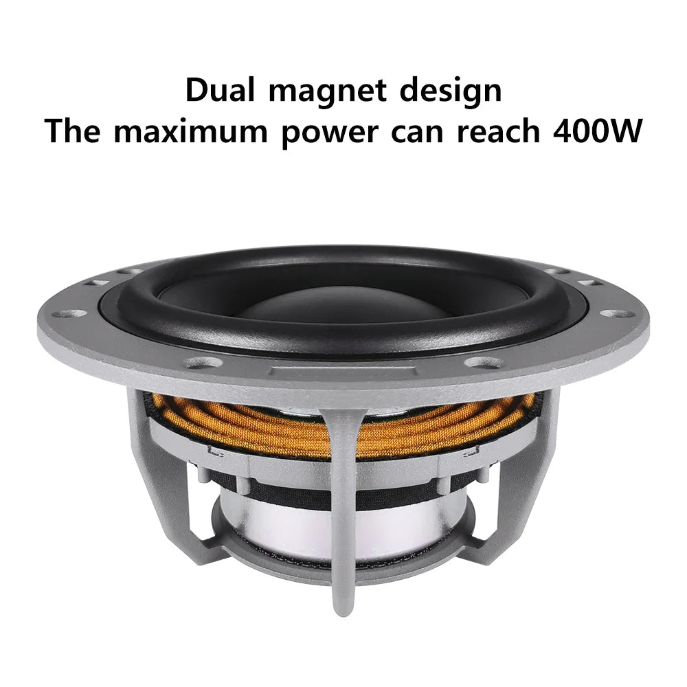 High quality 6.5 inch car speaker 400W hifi car audio stereo lossless modification tweeter mid-woofer subwoofer Dynaudio372 OEM