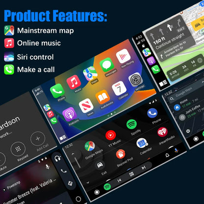 2025 Wireless CarPlay Activated for Jeep Grand Cherokee Android Auto Interface Upgrade Retrofit Mirroring Multimedia Navigation