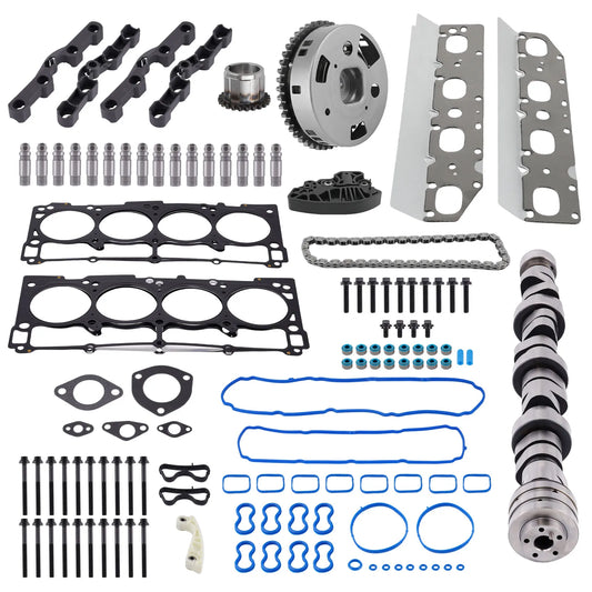 Auto Engine Parts MDS Lifters Rollers Camshaft Kit for Dodge Durango SLT 5.7L V8 VIN: T  for Chrysler 53021728BB for Ram 1500