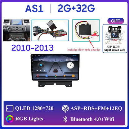 Car Radio Carplay For Land Rover Range Sport 2005 2006 2007 2008 2009  Multimedia Player GPS Navigation Android Auto 5G Wifi