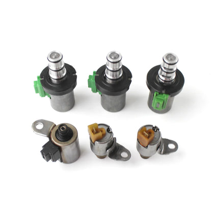 48420K-R 4F27E FN4A-EL 6 PCS 5-Speed Transmission Solenoid Kit Engine Auto Parts For 2000-2012 Ford Focus Mazda 2 3 5 CX-7 MPV