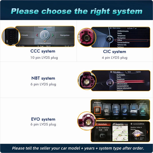 New Android 14 Wireless CarPlay Screen For BMW E60 E61 E62 E63 E90 E91 E92 2005-2012 Car Multimedia Player GPS Radio Navigation