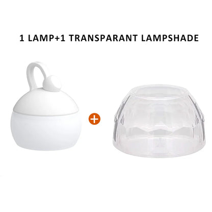 Super Mini Retro Snow Camping Lantern USB Rechargeable Haning Hook Night Light Battery Powered Tent Table Light For Camping