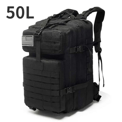 50L/30L Camo Bag Men Tactical Backpack Molle Bag Out Bag Waterproof Camping Hunting Backpack Trekking Hiking