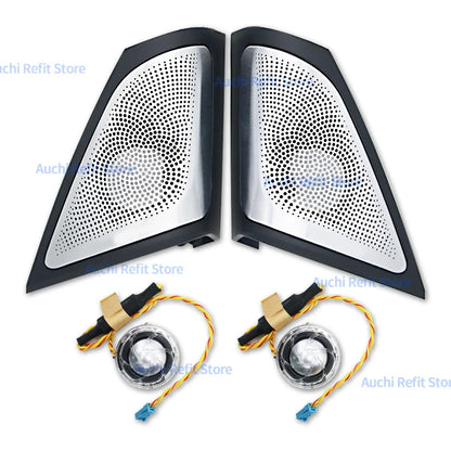 11 Colour LED Speaker Cover For BMW New 7Series G11 G12 Car Midrange Tweeter HiFi Music Stereo Horn Ambient Light Decorate Refit