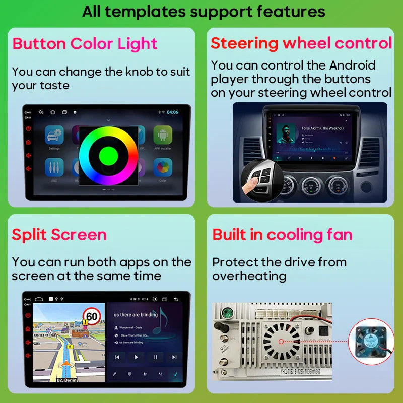 Car Radio Carplay For VOLKSWAGEN VW SPORTSVAN 2016-2019 Navigation GPS Android Auto Multimedia Player Stereo 4G Wifi No 2din DVD