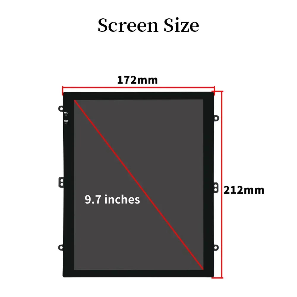 9.7inch Android 14 For Cadillac Ats Xts Cts Srx 2013-2018 Car Radio Multimedia Navigation 4G GPS Wireless Carplay Screen Stereo