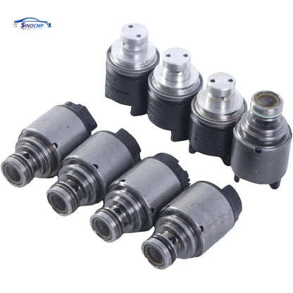 8 PCS Automatic Transmission Solenoids Kit 5HP24A For 97-04 BMW 740I 525i X5 4.4I Jaguar XJ8 XK8 Car Engine Replacement Parts
