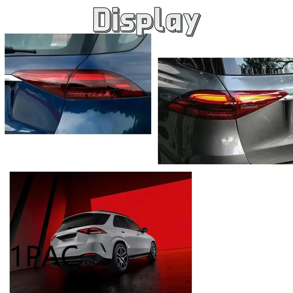 GLE W167 V167 LED Rear Taillights 2024 Brake Tail Lamp OEM Rear Taillamp Indicator Reverse Lights Turn Signals for Benzc