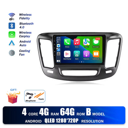 For Chrysler 200 200C 2015 - 2019 Car Radio Multimedia Video Player Navigation stereo Android Auto Carplay GPS WIFI BT