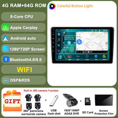 Android 14 For GMC Chevrolet Avalanche Silverado Tahoe Equinox Impala Traverse Express Traverse Car Radio Multimedia Carplay GPS