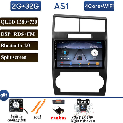 Car Radio Carplay For Dodge Charger LX 2005-2010 For Dodge Magnum 2 2003-2007 Navigation GPS Android Auto Stereo 4G Wifi No 2din
