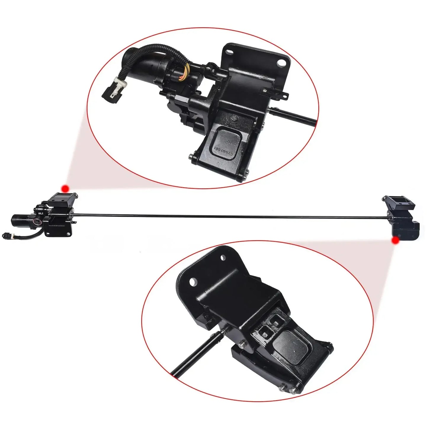 AP03 Power Running Board Motor & Bracket Assembly Right RH for Ford Lincoln 2015 2016 2017