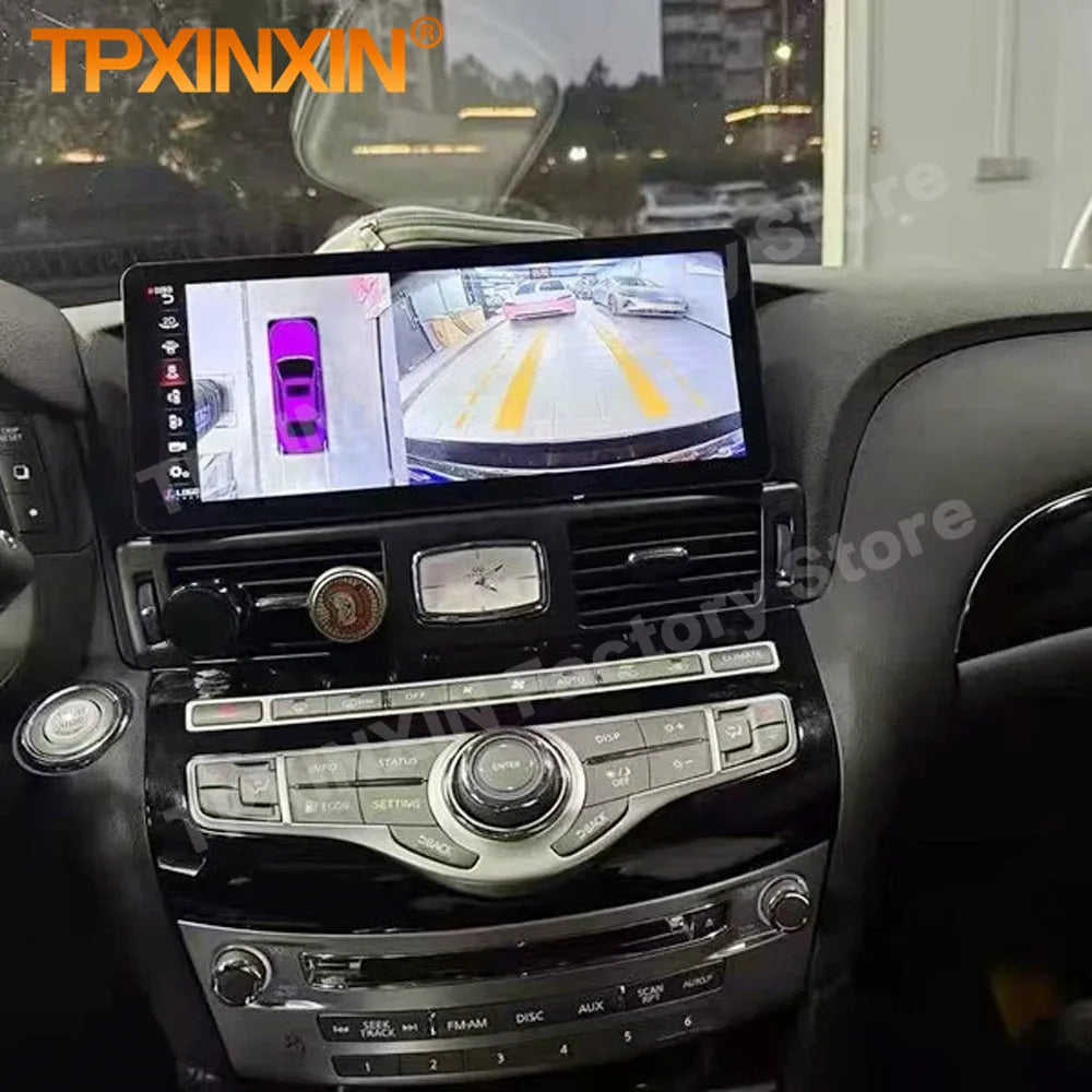 Android Car Radio For Nissan Cima Fuga For Mitsubishi Proudia Dignity For Infiniti M25 M37 M56 Q70 Q70L 2012~2019 GPS Head Unit