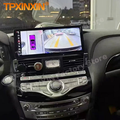 Android Car Radio For Nissan Cima Fuga For Mitsubishi Proudia Dignity For Infiniti M25 M37 M56 Q70 Q70L 2012~2019 GPS Head Unit