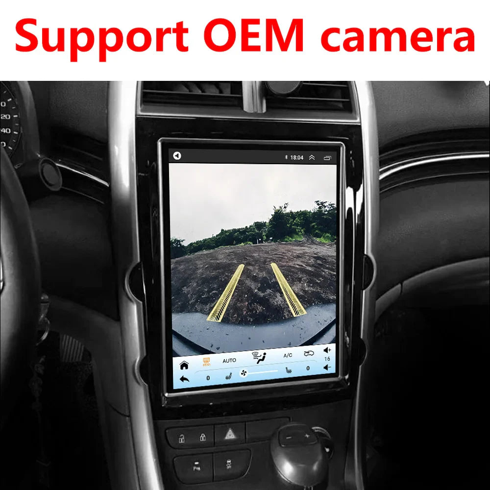 Topdisplay 12.1" QLED Touchscreen Car Radio Replacement for Chevy Malibu 2013-2015 8-Core CPU CarPlay Android Auto Screen