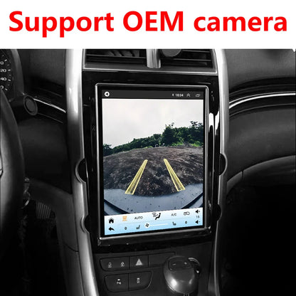 Topdisplay 12.1" QLED Touchscreen Car Radio Replacement for Chevy Malibu 2013-2015 8-Core CPU CarPlay Android Auto Screen