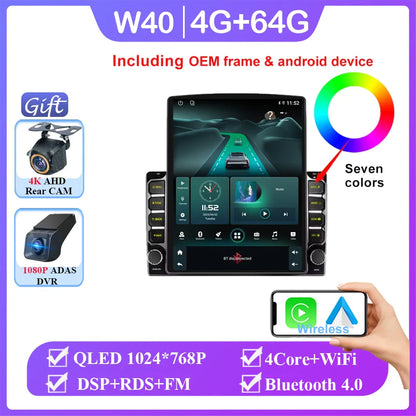 Car Android 14 For Renault Master Nissan NV400 Opel Movano 2010 - 2021 Navigation Touch Screen Multimedia Player Head Unit GPS