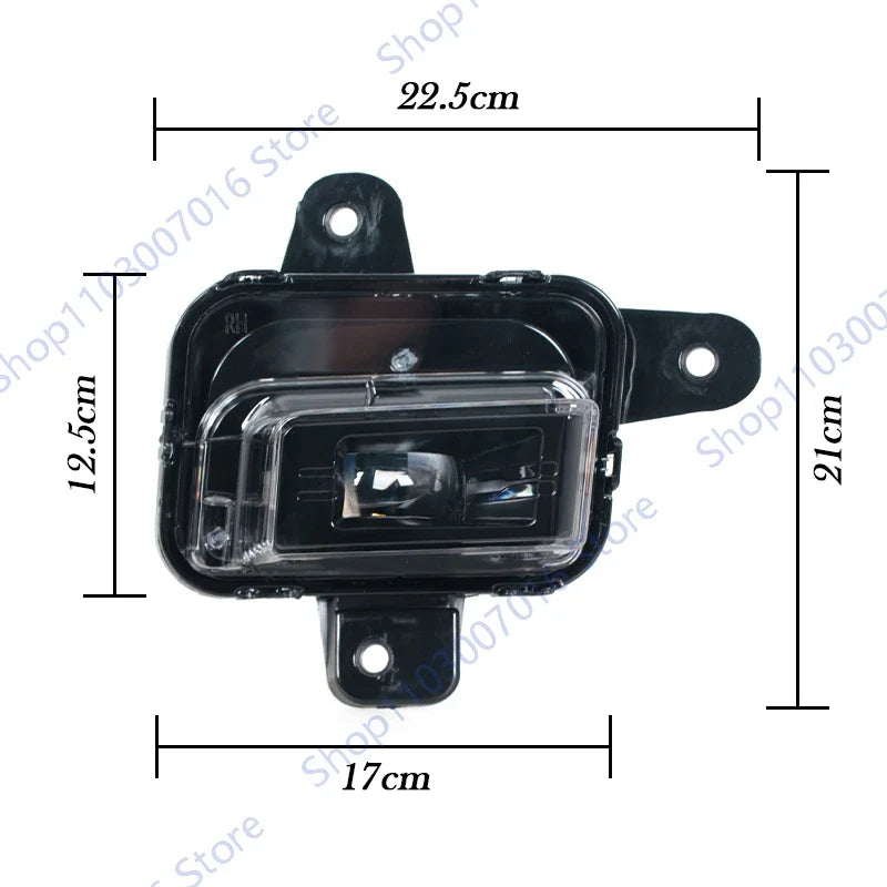 LED Car Headlight Front Bumper Fog Lamp For Gmc Sierra 1500 2022 2023 2024 84550845 84550846