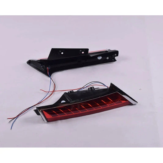 Pair For Nissan X-trail X trail Rogue 2014 - 2019 LED DRL Rear Bumper Tail Light Fog Lamp Brake Lights Signal Lamp