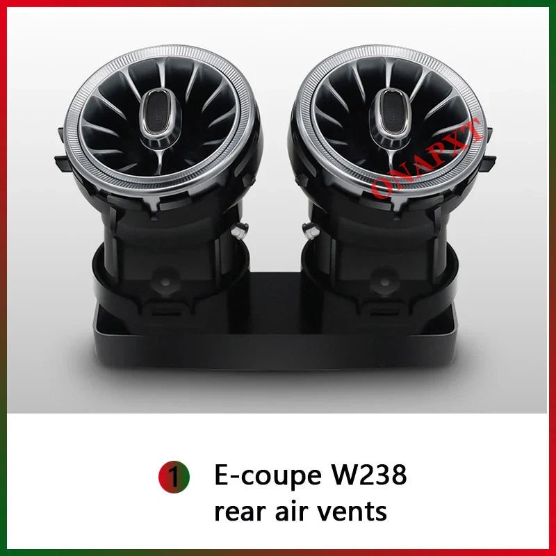 For Mercedes-Benz E-class W213 Coupe W238 LED Ambient Light 3D Tweeter Speeker Backlight Air Vent Turbine Car Atmosphere Lamp