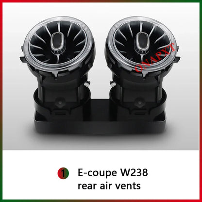 For Mercedes-Benz E-class W213 Coupe W238 LED Ambient Light 3D Tweeter Speeker Backlight Air Vent Turbine Car Atmosphere Lamp