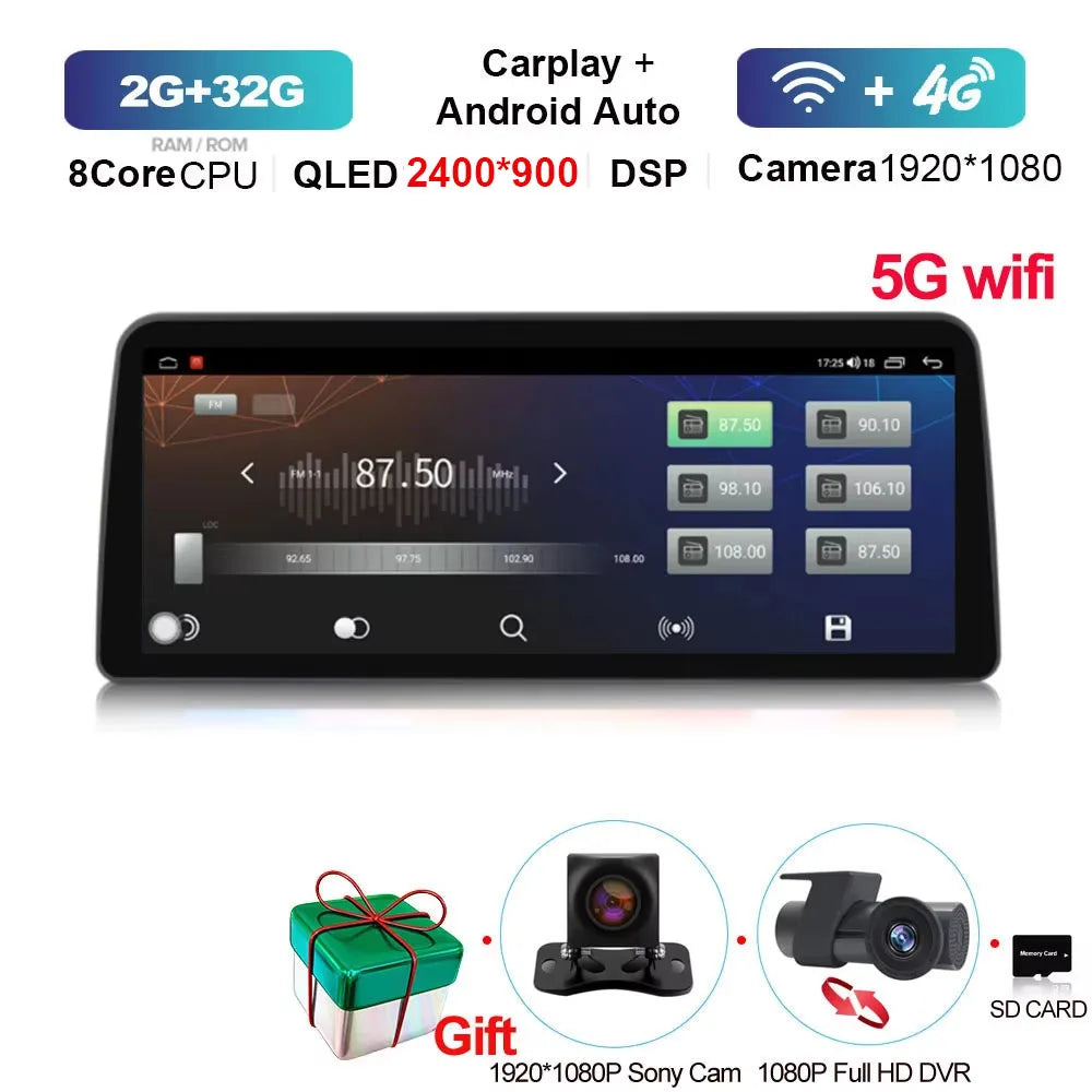 For Honda Accord 8 Spirior /Acura Tsx 2009 2020-2013 Car Radio Multimedia Player GPS Navi Auto Carplay Stereo Android 14 Screen