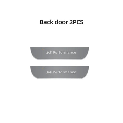 Car Door Decorate Lamps For Hyundai I30 Sonata Elantra i40 Kona Tucson N Line Auto Pedal Light Sill Pathway Welcome Scuff Light