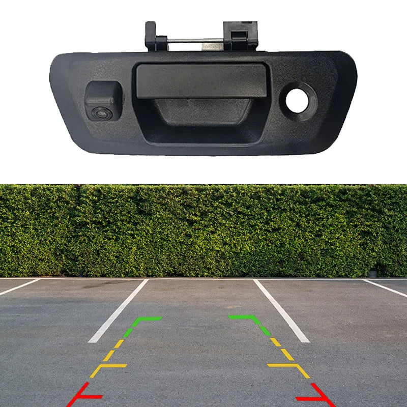 CCD NTSC Car Rear View Reverse Backup Camera Tailgate Handle Rear View Camera For Nissan Navara D23 NP300 2015 2016 2017 2018