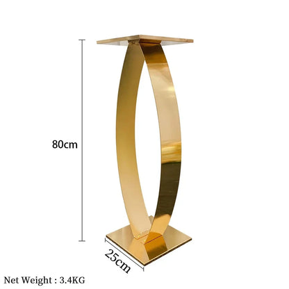 4/5/10 PCS 30-Inch Metal Flower Rack Stands for Wedding Centerpieces Event Party Decor Road Lead Flower Arrangement Supports