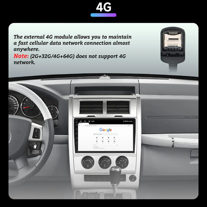 Car Radio Android 14 Multimedia Wireless BT Carplay For Chrysler PT Cruiser 2007-2009 Head Unit 7862S 8G 256G 2K QLED Screen