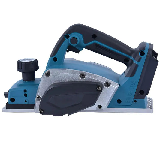 Cordless Hand Planer Brushless Wood Planer 3-1/4" Compatible with Makita Battery 20000RPM Electric woodworking tool Ergonomic power tools