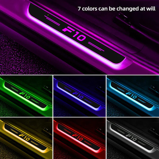 For BMW F30 F10 F20 F15 F16 F25 F26 F48 F07 F18 F34 F31 F32 F33 F45 F46 F35 F01 F02 F12 Car Wireless LED Welcome Ambient Light