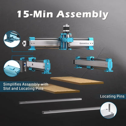 CNC Router Machine 4040-PRO for Woodworking Metal Acrylic Cutting Milling GRBL Control Lead Screw Driven 3Axis Engraving Machine power tools