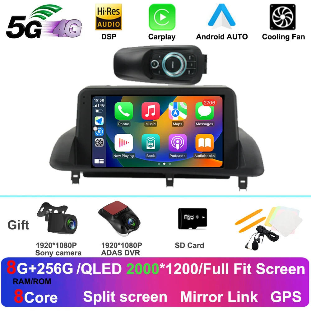 Android 13 For Lexus CT CT200 CT200h 2010-2018 Car 4G Wifi Radio Multimedia Video Player GPS Navigation Stereo Screen DSP QLED