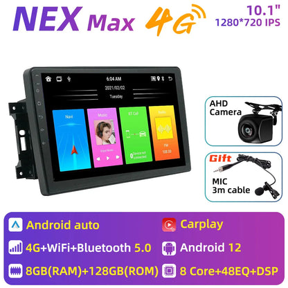 For Dodge Dakota 2009 - 2011 2 Din Android Car Radio Navigation WIFI FM GPS Multimedia Player Autoradio Head Unit Audio Stereo