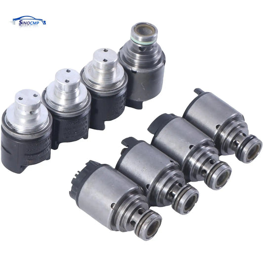 8 PCS Automatic Transmission Solenoids Kit 5HP24A For 97-04 BMW 740I 525i X5 4.4I Jaguar XJ8 XK8 Car Engine Replacement Parts