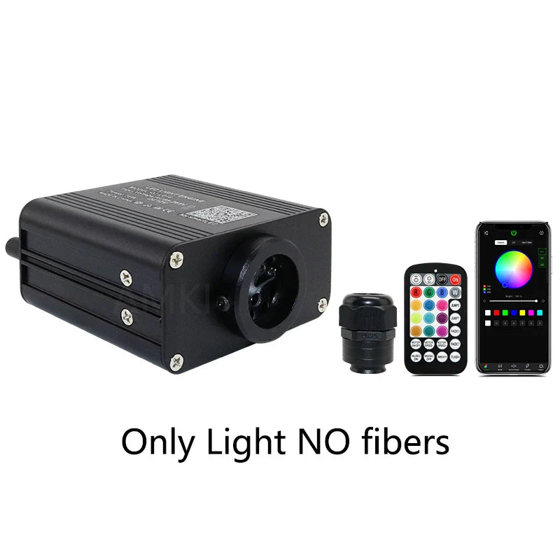 16W RGBW Twinkle Starry Sky Car Roof stars Fiber Optic Light  Music control Led Star Roof Car Interior Ambient Atmosphere Light