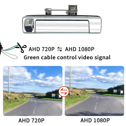 AHD 1080P NTSC Pickup Truck Tailgate Handle Reverse Camera For Isuzu D-max Dmax 2019-2022 Waterproof Night Vision Backup Camera