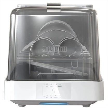 Portable Dishwashers Countertop Dish Washing Machine Kitchen Household Intelligen Visual Dishwashe