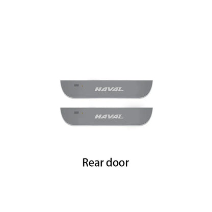 For Haval H6 JOLION H3 H2 F7 H9 H5 M4 Great Wall Poer GWM Car Wireless LED Welcome Pedal Threshold Light passage Atmosphere lamp