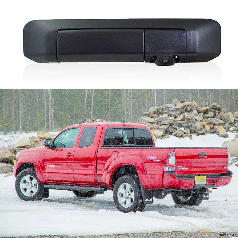 170° Wide Angle Tailgate Handle Reverse Camera For Toyota Tacoma 2005-2014 HD CCD Night Vision Waterproof Backup Camera