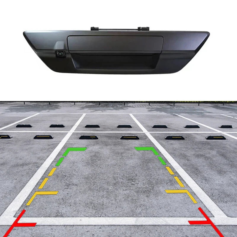 Car Trunk Handle Backup Camera IP68 Waterproof 170° Wide Angles Night Vision for Toyota Hilux SR5 M80 2016-2024 69090-0K350
