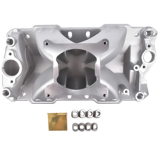 AP02 Single Plane Small Block Engine Intake Manifold for Chevy SBC 350 400 3000-7500