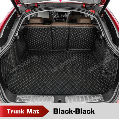 For Volkswagen VW ID.6 CROZZ、ID.7 VIZZION Auto Full Coverage Trunk Mat Car Protective Pad Cargo Liner Interior Accessories