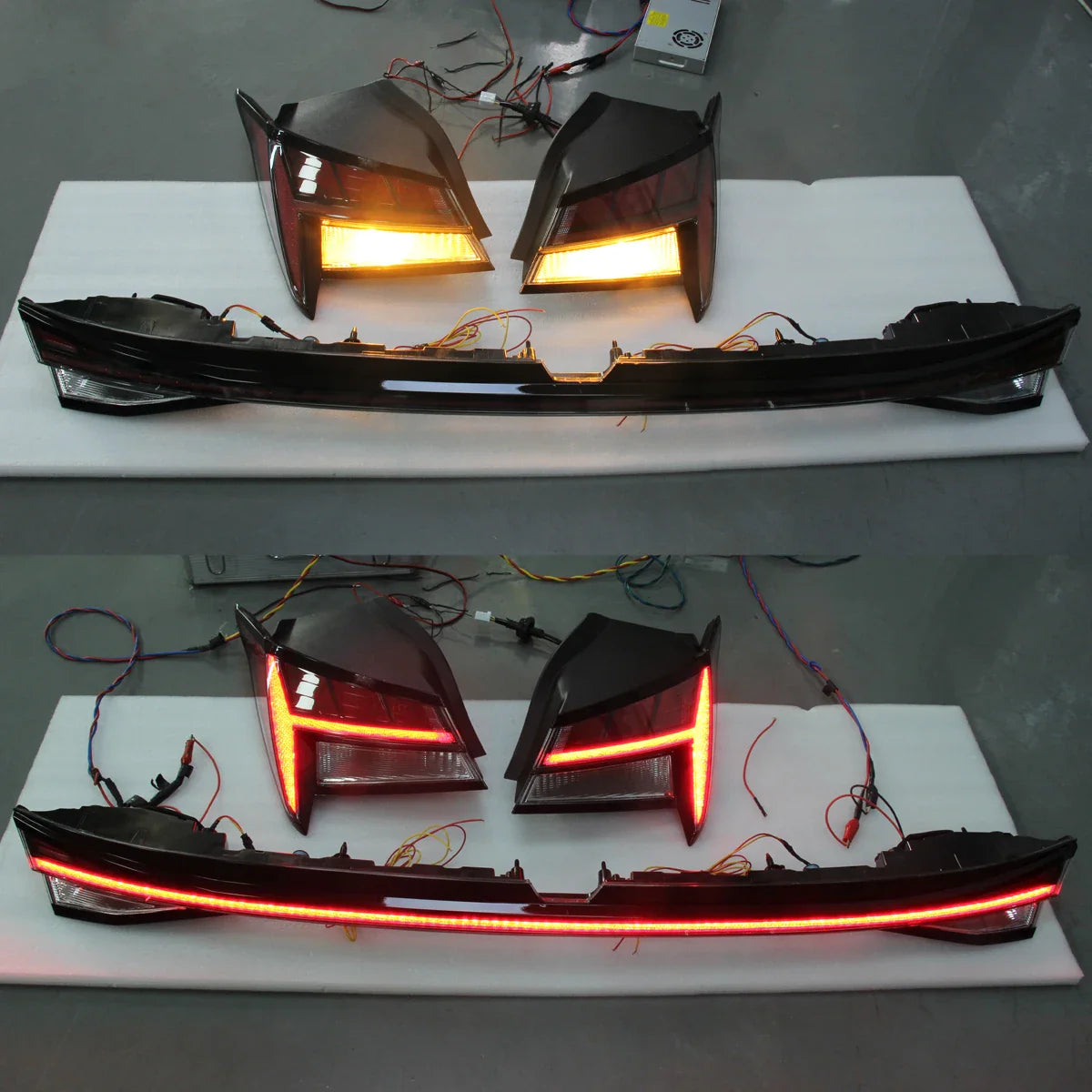 WINAUTO LED Rear Headlight Taillamp for Hyundai Elantra 2021 2022 2023 LED Rear Lamp Car Rear Trunk Taillight  auto parts