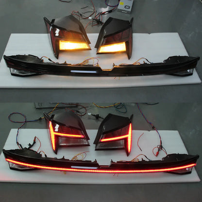 WINAUTO LED Rear Headlight Taillamp for Hyundai Elantra 2021 2022 2023 LED Rear Lamp Car Rear Trunk Taillight  auto parts